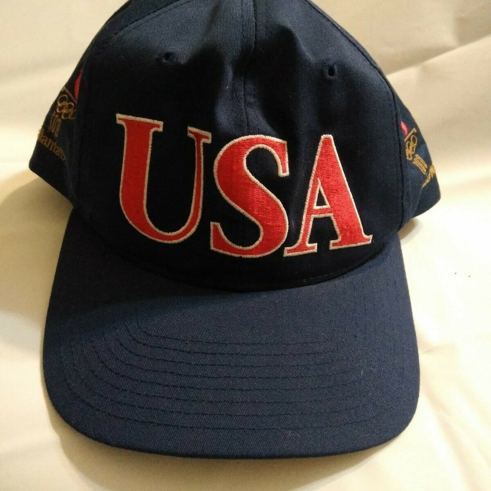 Starter USA 1996 Atlanta Olympics Snapback Navy